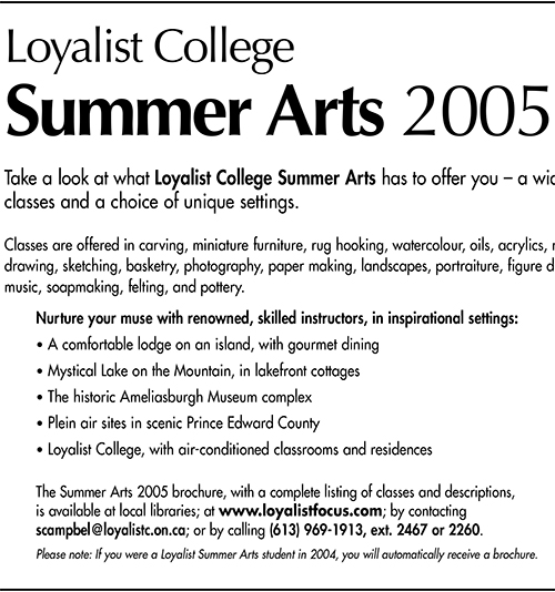 Summer Arts Umbrella – February 2005