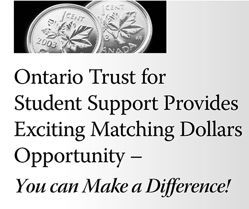 Ontario Trust Student Opportunity Focus Spring Ad – March 2006