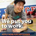 We Put You To Work – Belleville Recreation & Culture Community Magazine Ad 2015