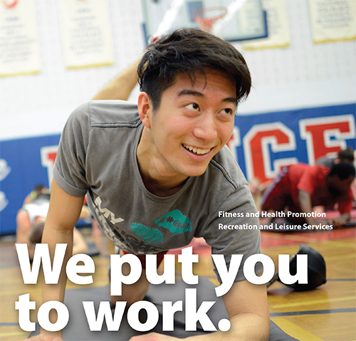 We Put You To Work – Belleville Recreation & Culture Community Magazine Ad 2015