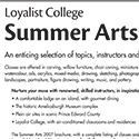 Summer Arts Umbrella – January 2008