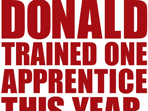 Donald Ad – FundCollegesNow – 2005